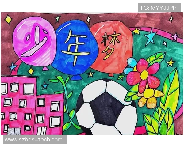 阳光下的足球梦想绘画展现青春活力与团队精神的艺术之旅